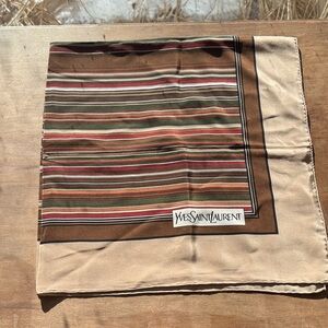 Yves Saint Laurent Multicolor Scarf